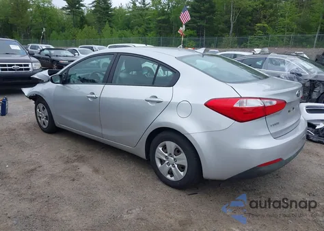 2016 Kia Forte Lx from USA, damaged, VIN KNAFK4A65G5540470